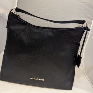 Michael Kors Karson large shoulder bag in black